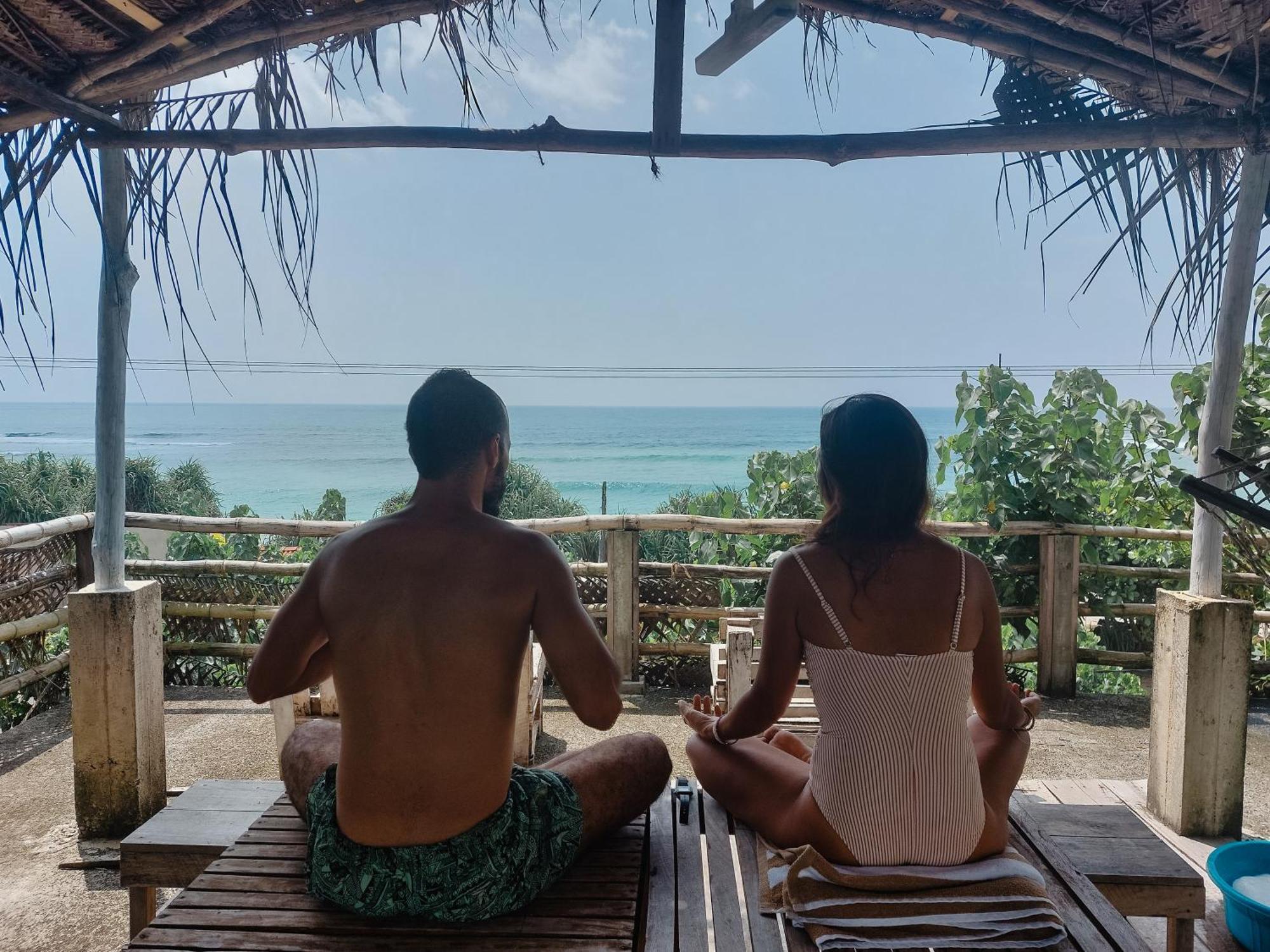 Gaia Ocean Surf Yoga Ahangama Exterior foto
